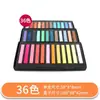 Tiza Marley 12 Colores 24 Colores 36 Colores 48 Colores Tiza 48 Colores Pintura de Color Palo Rosa Palo para Teñir el Cabello Tiza