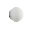 Lámpara de pared Spanish Snowflake Cloud Stone, totalmente de cobre, estilo wabi-sabi de mediados de siglo, para pared de fondo de sala de estar, lámpara redonda retro japonesa de mesita de noche