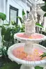 Fuente de Estilo Europeo para Jardín, Accesorios de Boda, Adornos Grandes Nuevos, De Pie, Agua Circulante, Elemento de Agua para Patio de Villa