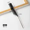Pente Espessado de Fibra de Carbono Transfronteiriço para Cabeleireiro Estilo Portátil Pente para Meninas Estilo Estilo Estilo Especial Pente com Cauda Pontiaguda