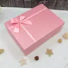 Caixa de Presente Retangular Dourada com Número Caixa de Presente de Aniversário Embalagem para Camisa Roupas Caixa Vazia Caixa de Lanches Personalizada
