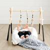Ins Estilo Escandinavo Enfeites de Equipamento de Fitness de Madeira Bebê Recém-Nascido Suporte de Fitness para Bebê Brinquedos Infantis