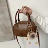 Bolsa de Bolos Retro Versátil para Mujer, Bolso de Hombro Cruzado de Moda, Bolso de Mano Elegante de Alta Calidad, Retro Coreano