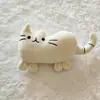 Novo Brinquedo Interativo de Pelúcia para Treinamento de Cães e Gatos, Resistente a Mordidas e para Dentição, Brinquedo Fofo em Formato de Gato de Desenho Animado