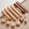 Manija de Armario de Madera Maciza en Forma de T, Manija de Cajón y Gabinete de Madera, Manija de Puerta de Gabinete Infantil, Manija de Gabinete de Madera, Estilo Minimalista Japonés