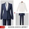 Conjunto de Traje para Mujer con Chaqueta de Manga Larga, Camisa, Pantalones y Falda Conjunto de Cuatro Piezas para Primavera, Otoño e Invierno Ropa Profesional Transfronteriza Conjunto de Traje para Mujer