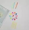 Fornecimento Direto da Fábrica agulha de plástico costura à mão agulha de lã Marca Colorida Fivela ferramentas de tricô DIY utilidades domésticas atacado