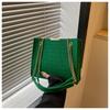 Bolso de fieltro popular 2023 nuevo bolso de hombro moderno de moda casual cadena patrón cocodrilo bandolera bolso de mujer