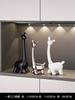 Adornos de Cerámica de Escritorio para Porche Nórdico Accesorios para el Hogar Decoraciones para Sala de Estar Mueble de TV Vinoteca Decoración para el Hogar