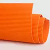 50*70cm Grande Espessado Colorido Papel Ondulado Material Artesanal DIY para Jardim de Infância Papel Ondulado Misto