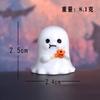 Novo Cartoon Halloween Wizard Ghost Series Halloween Abóbora Ghost Pequenos Ornamentos Bola de Cristal Decoração Acessórios