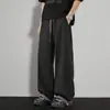Pantalones casuales Dopamine de softshell para exteriores para parejas, corte recto, adelgazantes, versátiles, marca de moda otoño, elegantes pantalones de retazos