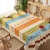 Mantel Impermeable y a Prueba de Aceite, Sin Lavado, Modelo Nuevo 2026, Tapete Protector para Mesa de Comedor, Rectangular, Dopamina, Mantel para Mesa de Centro de Sala de Estar