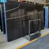 Mármol Blanco y Negro Baldosas de Piedra Natural Venta al por Mayor Piso para Toda la Casa Mesa de Isla Mesa de Comedor Mesa de Té Diseño Procesamiento Personalizado