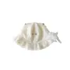 Chapéu de Bebê Coreano Qiunan Outono Inverno Novo Estilo Doce Chapéu de Pescador de Renda para Recém-Nascido