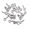 Tornillo de acero inoxidable dorado al vacío para clavos de ojo de oveja, colgante de clavo angular de oveja, tornillo autorroscante, accesorios de joyería para bricolaje