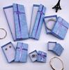 Directo de fábrica caja de anillo 4*4 caja de joyería nube caja larga caja de empaque para collar pulsera caja de regalo 7*9*3