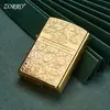 Isqueiro de Querosene Zorro Genuíno Z92067 Tangcao Retro Vintage Doméstico com Chama Aberta, High-End, Peça Única Atacado