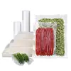 Bolsas de envasado al vacío de malla, bolsas texturizadas para alimentos, bolsas de conservación al vacío para alimentos cocidos, granos y hierbas, se pueden congelar, en stock para entrega rápida