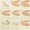 Pasador de Metal con Forma de Mariposa para Mujer, de Alta Gama y Elegante, Accesorio para el Cabello con Colgante de Borla para Semirecogido, Nuevo Estilo, Pinza Lateral para la Parte Posterior de la Cabeza, Tocado