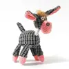 Juguetes para Perros, Juguetes de Peluche Resistentes a Mordidas para Mascotas con Sonido, Juguetes Divertidos con Forma Realista de Burro para Perros Pequeños y Grandes, Juguetes para la Dentición y Alivio del Estrés