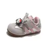 Antideslizantes Aliento de Otoño Transpirables Niñas Niños Suela Suave Zapatos Deportivos KT Nuevos Dibujos Animados Zapatos de Bebé Zapatos para Niños Pequeños Zapatos de Una Sola Tela