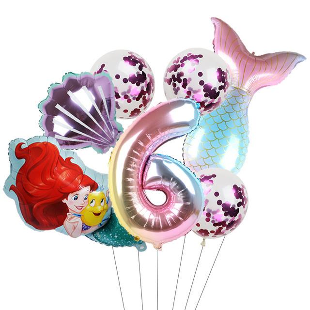 7Pcs-Disney-Mermaid-Birthday-B