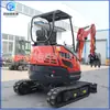Excavadora compacta de orugas transmisión hidráulica excavadora de ingeniería trituración equipo mecánico multifuncional