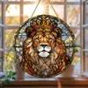 Venda Quente de Novo Produto Temu Transfronteiriço Série Estilo Boêmio Montada na Parede Discos Acrílicos Decorativos Coloridos para Interior e Exterior
