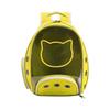 Mochila Trasera para Gatos Mascota Exterior Transparente Viaje Portátil Transpirable Mochila Adecuada para Perros Pequeños y Gatos Cápsula Espacial