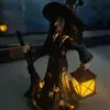 Luz de Jardín Calentador de Bruja de Halloween 3D