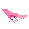 {Directo del fabricante} Silla plegable para camping, portátil para oficina, balcón, descanso al aire libre, pesca, tumbona plegable para exteriores
