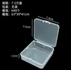 Caja Rectangular de Plástico PP para Guardar Cuentas Cuadradas, Joyería, Equipo de Pesca, Accesorios de Ferretería, Productos Pequeños y Pines