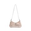 Bolso de axila para mujer 2025 nuevo de moda para chica, popular este año, de cuero PU, con hebilla personalizada, de un solo hombro, tipo bandolera