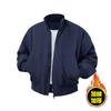 Chaqueta de aviador de algodón acolchado para invierno con cuello alto, talla grande, abrigo grueso, chaqueta de algodón acolchado para pareja, moderna, engrosada y cálida