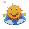 Sombrero de Eva para el Día del Niño, sombrero para el sol, actividad entre padres e hijos, sombreros de animales de dibujos animados, sombreros del zodiaco