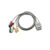 Compatible con la línea de derivación ECG GE Marquee Tram400DashSolar8000, línea de derivación con clip de hebilla de 3 derivaciones y 5 derivaciones