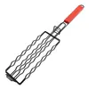 Atacado em Estoque Ferramentas Multifuncionais de Arte em Ferro para Churrasco, Clipe de Grelha para Presunto e Salsicha, Clipe Anti-Escaldante para Churrasco ao Ar Livre