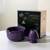 Tigela de Matcha Japonesa Amazon Bico Cogumelo Cerâmica Acessórios Jogo de Chá Suporte para Batedor de Chá Conjunto Cerimônia do Chá Japonesa Transfronteiriço