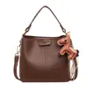 Bolsas de Lujo para Mujer 2026 Nueva Moda Tendencia Nicho Súper Popular Oficina Bolso de Mano Pequeño Hombro Único Cruzado Bolso Cubo