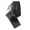 Calças de Lã para Homens e Mulheres no Inverno, Engrossadas e Quentes, Calças de Moletom para Casais, Calças Esportivas de Lã, Hanfu