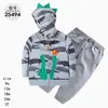 Comercio Exterior Ropa Infantil Primavera y Otoño Conjunto Infantil de Dos Piezas Material Sudadera Sudadera con Capucha Ropa Infantil para Bebés Ropa de Salida [Al por Mayor]
