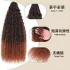 Peluca Europea y Americana Transfronteriza Trenzas de Dos Hilos Trenzas Brasileñas Micro Trenzas Brasileñas Rizadas Kinky