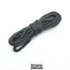 Corda de poliéster e algodão colorida de alta qualidade 6mm corda de algodão redonda corda de cintura para roupas corda para chapéu de suéter cordão para calças de praia