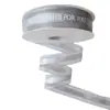 Fita de Cetim com Borda Fio 2,5cm Média Fita Inglesa Caixa de Presente para Bolo Flor Material de Embalagem para Flores Fita de Fio de Neve Laço
