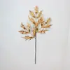 Flores Artificiais Douradas Flores de Véspera de Ano Novo Casamento Atacado Balde de Bênçãos Folhas Douradas DIY Flores Artificiais Transfronteiriças Decorações de Ano Novo para Casa