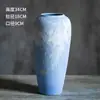 Vaso Cerâmico Estilo Chinês Novo de Jingdezhen para Flores Secas, Decoração de Mesa, Hidroponia de Cerâmica, Decoração de Sala de Estar, Frete Grátis
