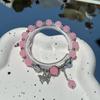 Pulseira de Cerâmica com Miçangas Cor Macaron Verão Feminino Alto Senso Temperamento Pulseira Menina Fofa Joias Atacado