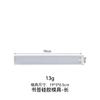 Fabricante en stock diy Cristal epoxi cinta borla colgante soporte para libro grande, mediano y pequeño marcador molde de silicona cuboide