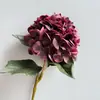 Flores Artificiales con Tacto Realista y Efecto Hidratante, Hortensia para Decoración de Sala de Estar Estilo Europeo, Decoración de Fotografía para el Hogar de Alta Calidad